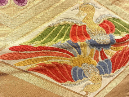 平和屋着物■袋帯 西陣 まとめて100点 鳳凰 蝶 更紗 花柄 宝相華 金銀糸 など 着用可能多数 未使用品あり 全て正絹 mmm022