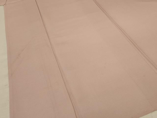 平和屋着物＊夏物 色無地 絽 洗柿色 正絹 逸品 AABD3379jd