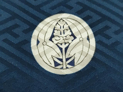 平和屋着物[]お宮参り　男の子　祝着　産着　初着　のしめ　駒刺繍　鷹　鼓吉祥松文　逸品　CAAZ7046ze