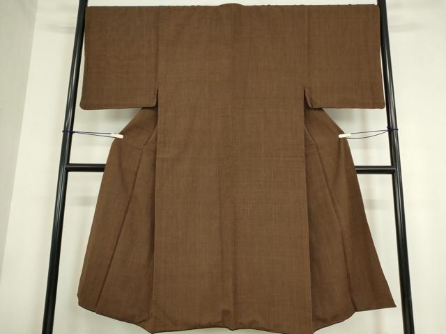 平和屋着物●男性　紬　霞文　正絹　逸品　DAAY9266az
