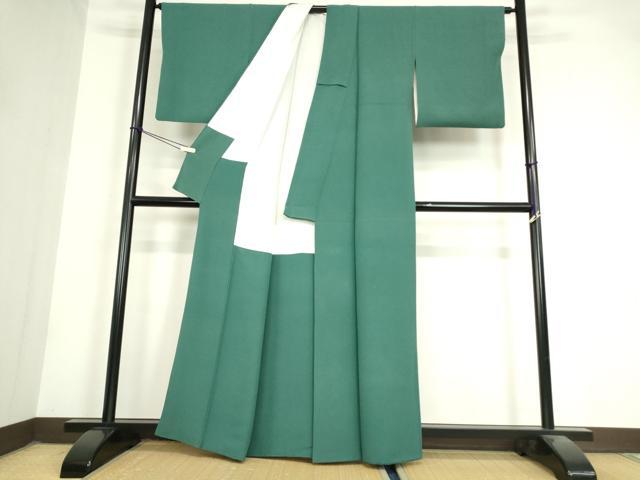 平和屋着物●上質な色無地　天鵞絨色　正絹　逸品　DAAY9285az