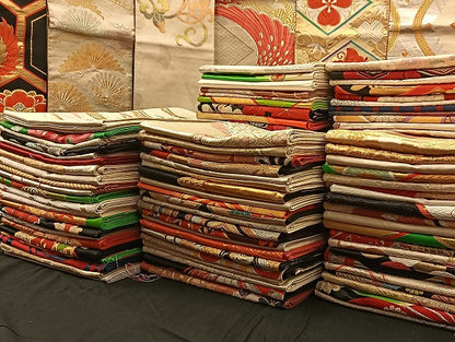 平和屋着物■袋帯 西陣 まとめて100点 鳳凰 鶴 孔雀 人物 蝶 風景 更紗 花柄 正倉院 金銀糸 など 着用可能多数 未使用品有 全て正絹 mmm029