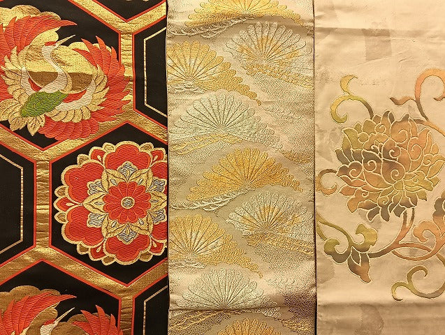 平和屋着物■袋帯 西陣 まとめて100点 鳳凰 鶴 孔雀 人物 蝶 風景 更紗 花柄 正倉院 金銀糸 など 着用可能多数 未使用品有 全て正絹 mmm029
