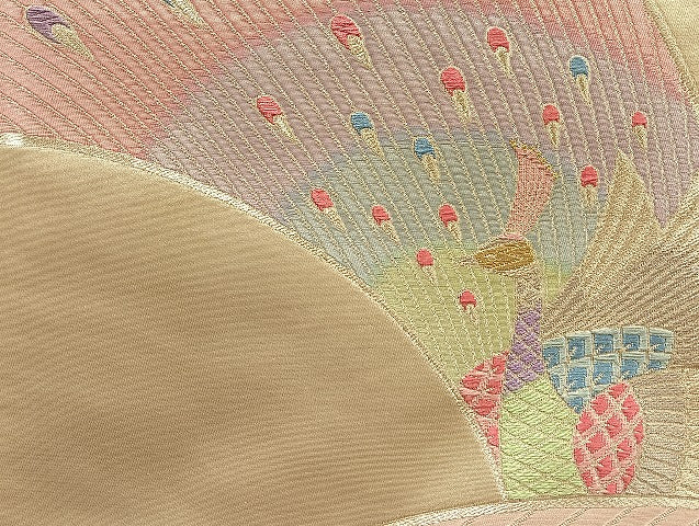 平和屋着物■袋帯 西陣 まとめて100点 鳳凰 鶴 尾長鳥 孔雀 蝶 風景 更紗 花柄 正倉院 佐賀錦 金銀糸 など 未使用品あり 全て正絹 mmm037
