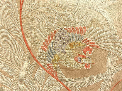 平和屋着物■袋帯 西陣 まとめて100点 鳳凰 鴛鴦 有栖川文様 人物 蝶 更紗 花柄 宝相華 佐賀錦 金銀糸 など 未使用品あり 全て正絹 mmm030