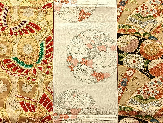平和屋着物■袋帯 西陣 まとめて100点 鳳凰 孔雀 蝶 更紗 花柄 佐賀錦 金銀糸 など 着用可能多数 未使用品あり 全て正絹 mmm040