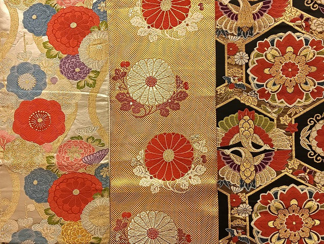 平和屋着物■袋帯 西陣 まとめて100点 鳳凰 向かい鶴 孔雀 人物 風景 更紗 花柄 正倉院 金銀糸 など 未使用品あり 全て正絹 mmm047