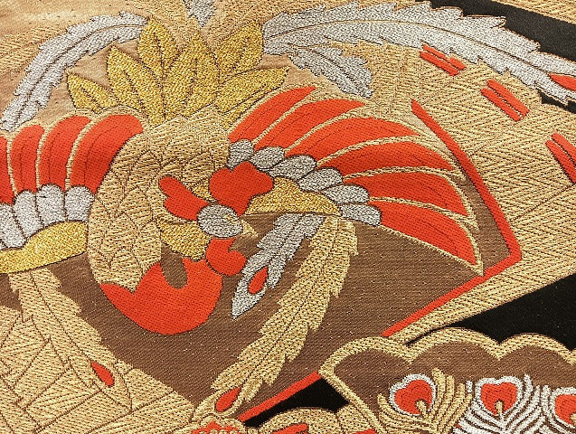 平和屋着物■袋帯 西陣 まとめて100点 鳳凰 鶴 孔雀 蝶 花柄 正倉院 金銀糸 など 着用可能多数 未使用品あり 全て正絹 mmm049