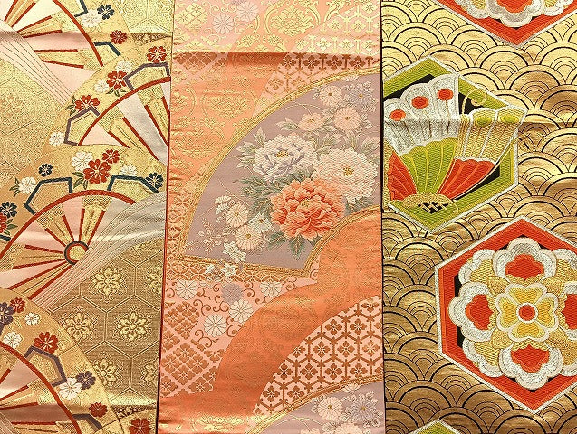 平和屋着物■袋帯 西陣 まとめて100点 向かい鳳凰 向かい鶴 人物 蝶 花柄 宝相華 正倉院 楽器 金銀糸 など 未使用品あり 全て正絹 mmm051