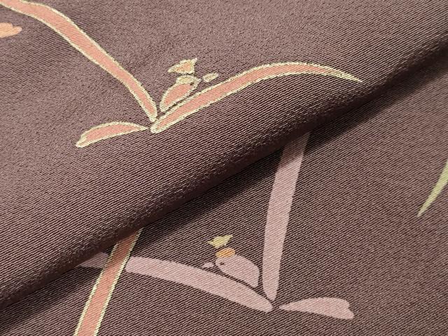 平和屋着物●上質な小紋　飛鳥文　金彩　正絹　逸品　CABA1347gh 平和屋着物○上質な小紋 飛鳥文 金彩 正絹 逸品 CABA1347gh