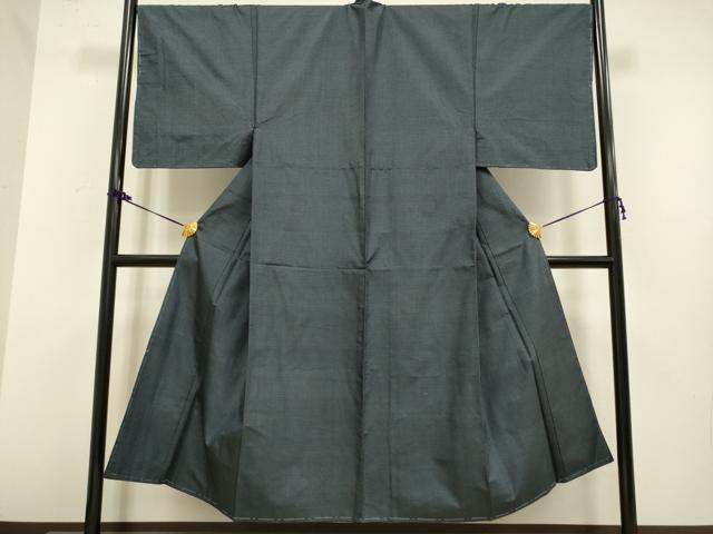 平和屋着物■極上　男性　本場大島紬　アンサンブル　長羽織　100亀甲　総詰め　逸品　未使用　DZAB2712kh6