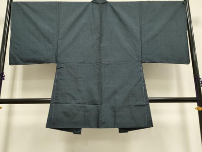 平和屋着物■極上　男性　本場大島紬　アンサンブル　長羽織　100亀甲　総詰め　逸品　未使用　DZAB2712kh6