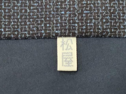平和屋本店■極上　男性 本場結城紬 重要無形文化財 アンサンブル 小倉謹製 長羽織 100亀甲　総詰め　証紙付き　逸品　未使用　DZAB2750kh6