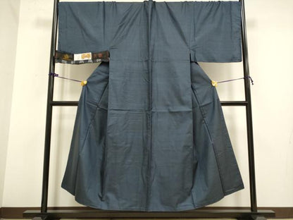平和屋着物■極上　男性 本場大島紬 アンサンブル キングサイズ 長羽織 100亀甲 総詰め　新納光夫作　証紙付き　逸品　未使用　DZAB2741kh6