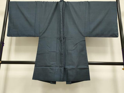 平和屋着物■極上　男性 本場大島紬 アンサンブル キングサイズ 長羽織 100亀甲 総詰め　新納光夫作　証紙付き　逸品　未使用　DZAB2741kh6