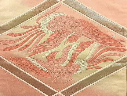平和屋着物■袋帯 西陣 まとめて100点 向かい鳳凰 鶴 鴛鴦 蝶 花柄 七宝 正倉院 駒刺繍 佐賀錦 金銀糸 など 未使用品あり 全て正絹 mmm056