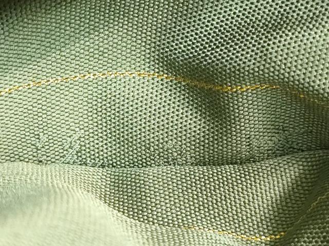 平和屋着物●極上　洛風林　工芸帯地　九寸名古屋帯　菱　金銀糸　逸品　DZAB2018kh6