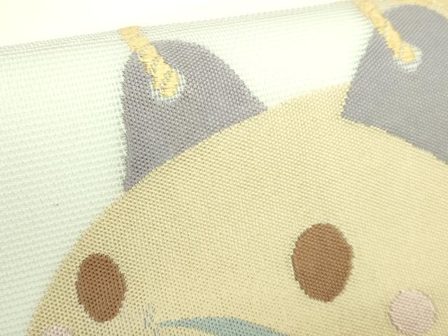平和屋着物＊極上　夏物　九寸名古屋帯　蚊取り線香　逸品　未使用　DZAB2011kh6