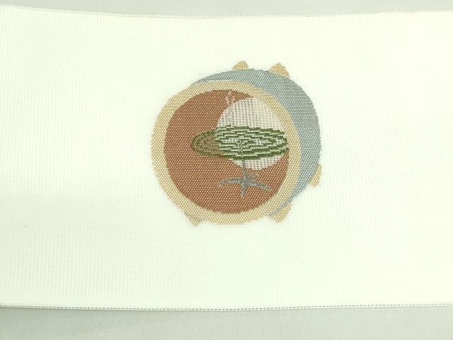 平和屋着物＊極上　夏物　九寸名古屋帯　蚊取り線香　逸品　未使用　DZAB2011kh6