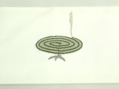 平和屋着物＊極上　夏物　九寸名古屋帯　蚊取り線香　逸品　未使用　DZAB2011kh6