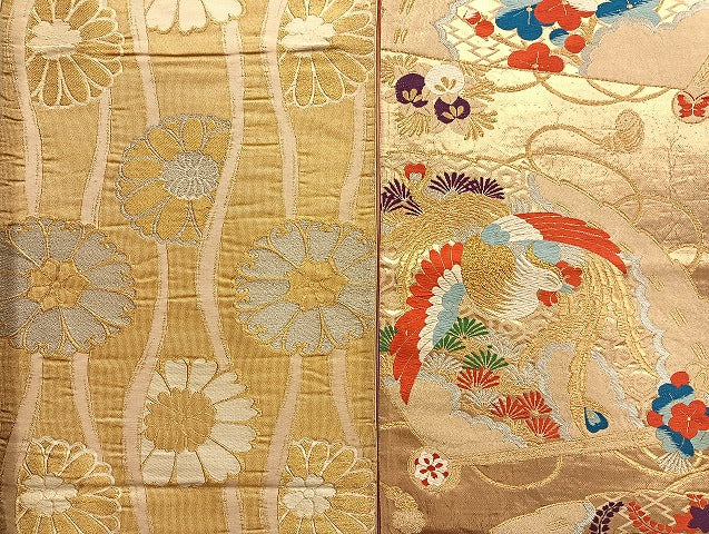 平和屋着物■袋帯 西陣 まとめて100点 鳳凰 向かい鶴 向かい蝶 花柄 正倉院 佐賀錦 山一織物 金銀糸 など 未使用品あり 全て正絹 mmm066