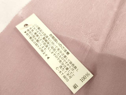 平和屋着物●和装小物 帯締め・帯揚げセット 中国三大刺繍 汕頭刺繍 舞花文 手組紐 高麗組 金糸 逸品 未使用 DAAU7961zzz