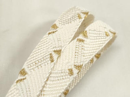 平和屋着物●和装小物 帯締め・帯揚げセット 中国三大刺繍 汕頭刺繍 礼装用 雪輪花文 組紐 金糸 亀房付 逸品 未使用 DAAV8034zzz