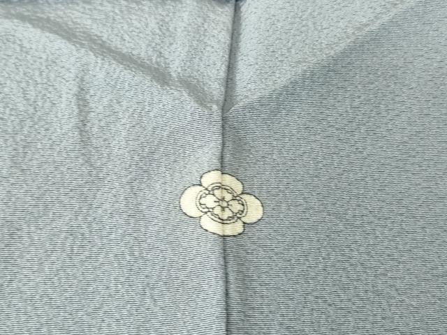 平和屋着物●上質な色無地 秘色色 ロング丈 正絹 逸品 DAAY9329az