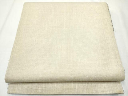 平和屋着物▽スリーシーズン 春夏秋 両面 六通柄袋帯 紬地 格子柄 正絹 逸品 CABA4925hy