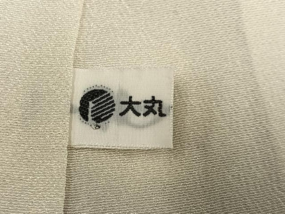 平和屋着物●訪問着 草花文 金彩 大丸扱い 正絹 逸品 AABD6504ph