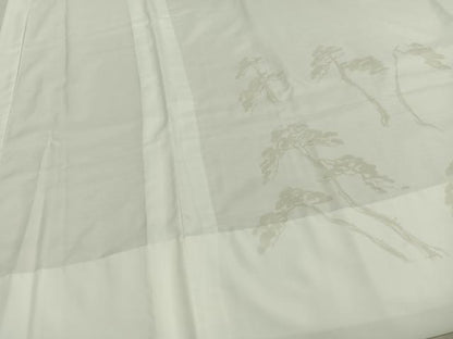 平和屋着物●男性　長襦袢　単衣　手描き　人物風景文　洗える着物　AABD0517fy