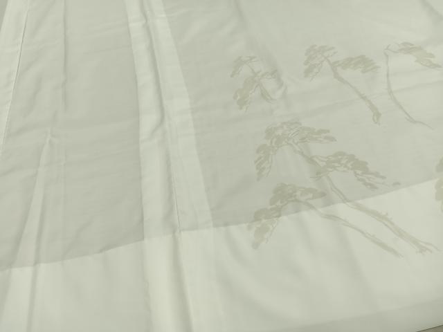 平和屋着物●男性　長襦袢　単衣　手描き　人物風景文　洗える着物　AABD0517fy