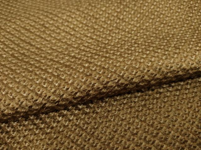 平和屋着物●大変加工の良い小紋　総絞り　正絹　逸品　AABD1134ck
