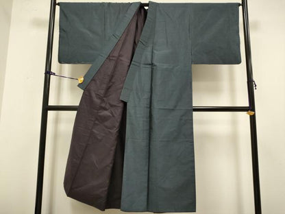 平和屋着物●男性　本場大島紬　アンサンブル　80亀甲　総詰め　正絹　逸品　DAAZ5137du