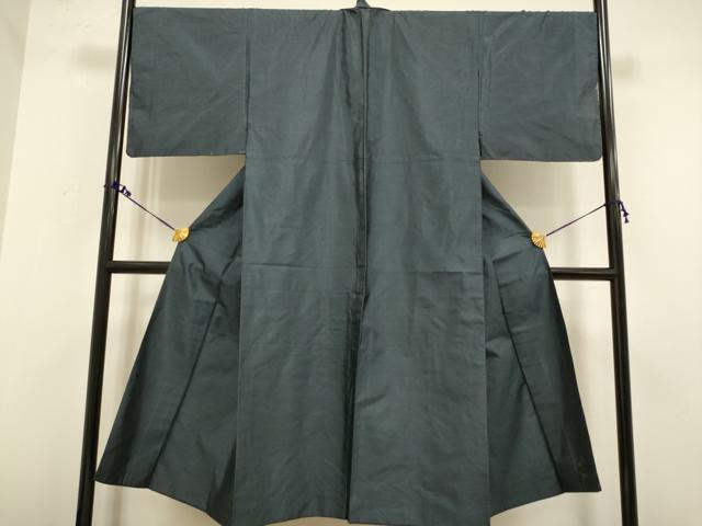 平和屋着物○男性 本場大島紬 アンサンブル 80亀甲 総詰め 正絹 逸品