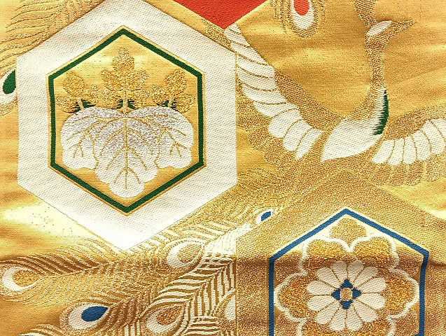 平和屋着物■袋帯 西陣 まとめて100点 鳳凰 鶴 孔雀 蝶 風景 更紗 花柄 宝相華 金銀糸 など 着用可能多数 未使用品あり 全て正絹 mmm079