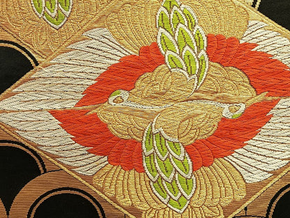 平和屋着物■袋帯 西陣 まとめて100点 鳳凰 向かい鶴 孔雀 人物 蝶 風景 花柄 宝相華 佐賀錦 金銀糸 など 未使用品あり 全て正絹 mmm078