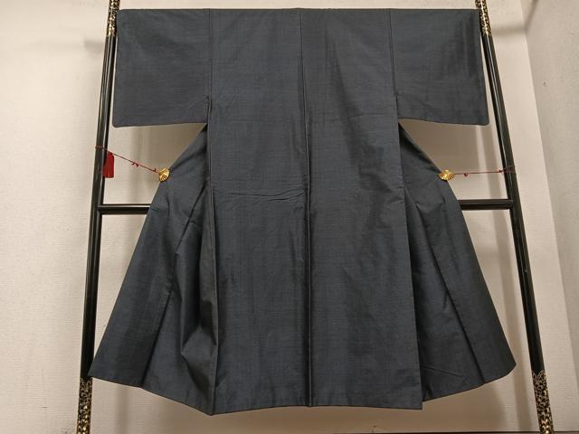 平和屋着物●男性 本場村山大島紬 亀甲絣 正絹 逸品 AABD7550ph