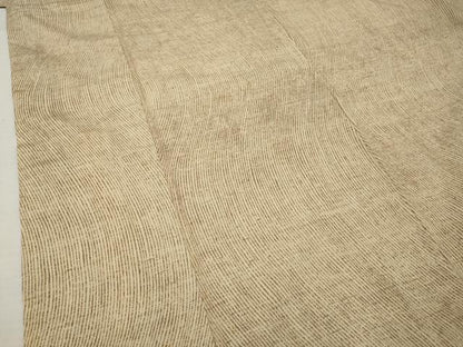 平和屋着物■上質な紬 変わり縞 正絹 逸品 AABD4862gw
