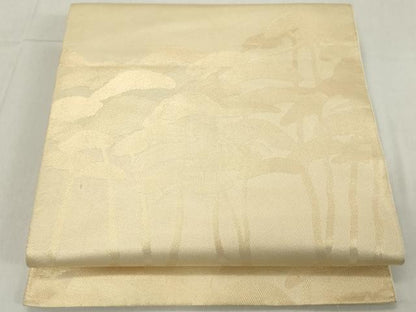 平和屋着物◎六通柄 本袋帯 松文 金糸 正絹 逸品 DAAZ8147cd