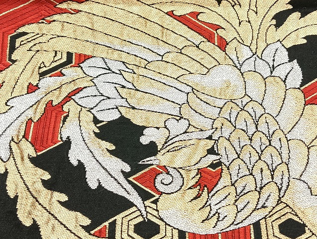 平和屋着物■袋帯 西陣 まとめて100点 鳳凰 向かい鶴 人物 蝶 風景 更紗 花柄 正倉院 佐賀錦 金銀糸 など 未使用品あり 全て正絹 mmm955