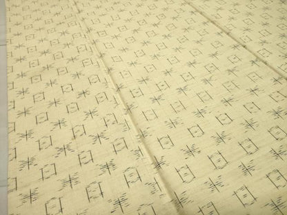 平和屋着物●上質な紬 吉祥文 正絹 逸品 CABA9610gh