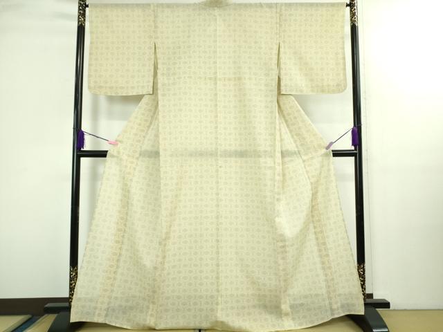平和屋本店＊極上 夏物 本塩沢 夏塩沢 飾蜀文 逸品 DZAA4701kh6