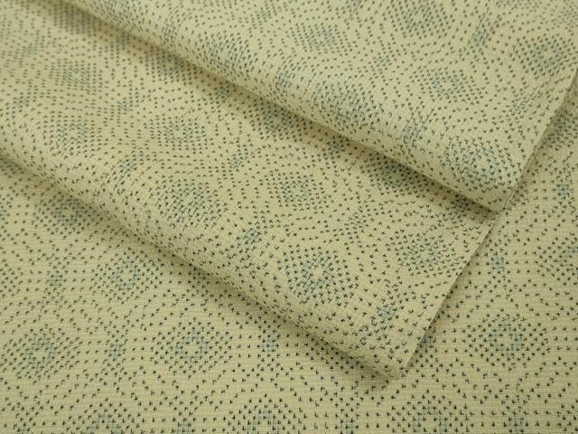 平和屋本店＊極上 夏物 本塩沢 夏塩沢 飾蜀文 逸品 DZAA4701kh6