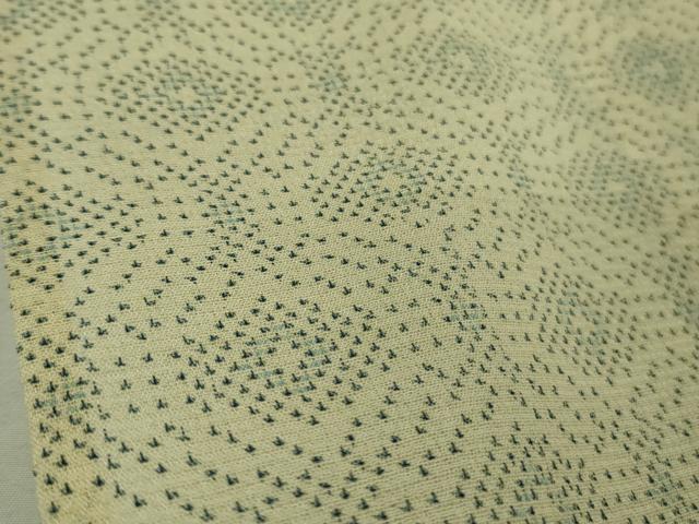 平和屋本店＊極上　夏物　本塩沢　夏塩沢　飾蜀文　逸品　DZAA4701kh6 平和屋本店＊極上 夏物 本塩沢 夏塩沢 飾蜀文 逸品 DZAA4701kh6