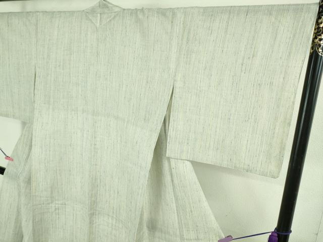 平和屋本店＊希少　夏物　本場結城紬　重要無形文化財　小倉太々　伝統工芸士　大久保雅道　藍染　醗酵建　証紙付き　逸品　DZAA4267kh6