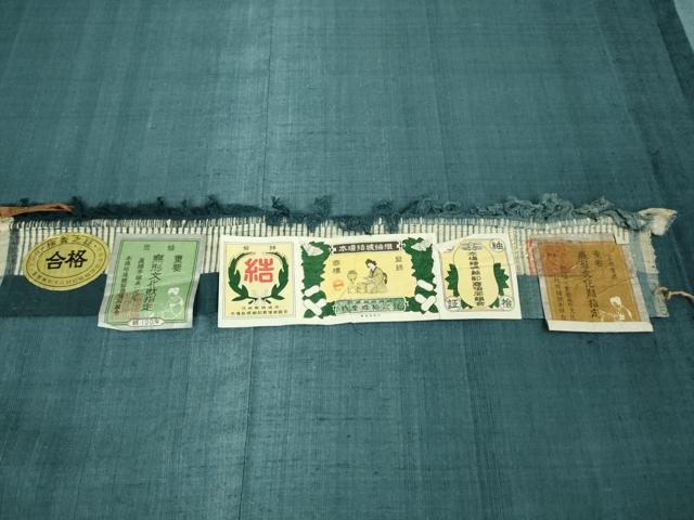 平和屋本店▽極上 本場結城紬 重要無形文化財 単衣 奥順謹製 間道 証紙付き 逸品 DZAA5771kh6