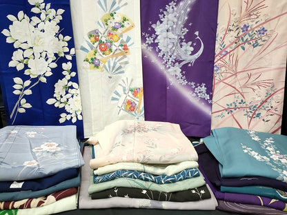 平和屋本店■夏物 訪問着 絽 紗 まとめて20点 孔雀 花柄 友禅 手描き 金彩 着用可能多数 全て正絹 se3801