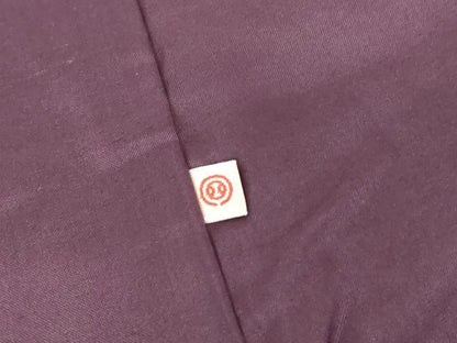 平和屋着物●上質な紬　麻の葉文　西武百貨店扱い　正絹　逸品　DAAY9660az