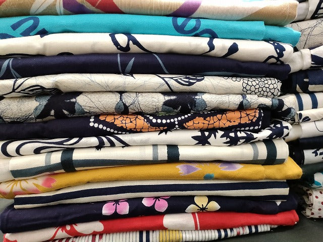 平和屋本店■浴衣 まとめて 45点 金魚 花柄 hiromichi nakano 綿紅梅 など 着用可能多数 未使用品あり ppp3074